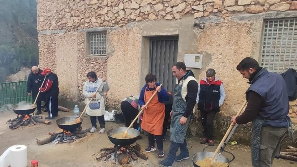 Matanza tradicional en Royo Odrea-Ayna