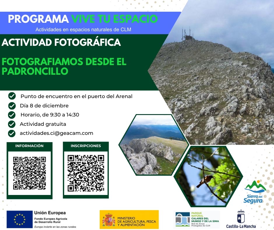  Actividad fotográfica "FOTOGRAFIAMOS DESDE EL PADRONCILLO""