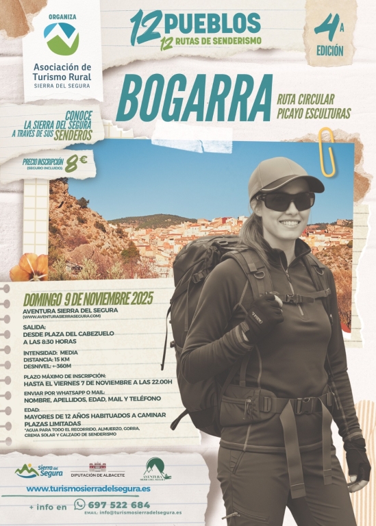"Bogarra" 12 pueblos, 12 rutas de senderismo